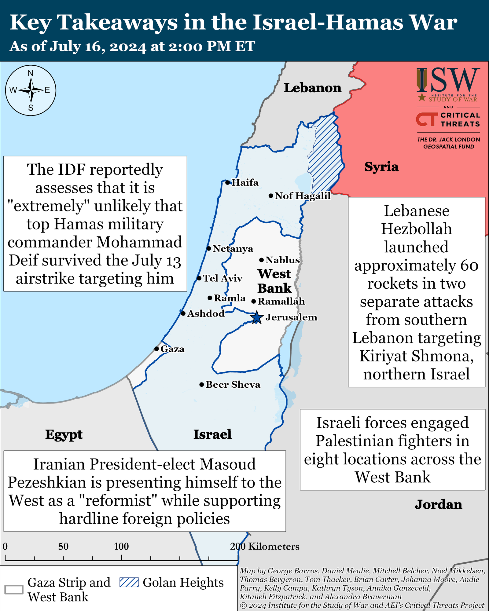 Iran Update, July 16, 2024 – Institute for the Study of War