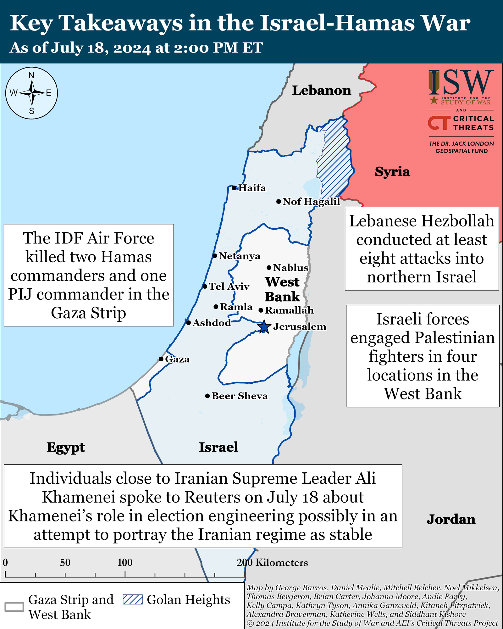 Iran Update, July 18, 2024 – Institute for the Study of War