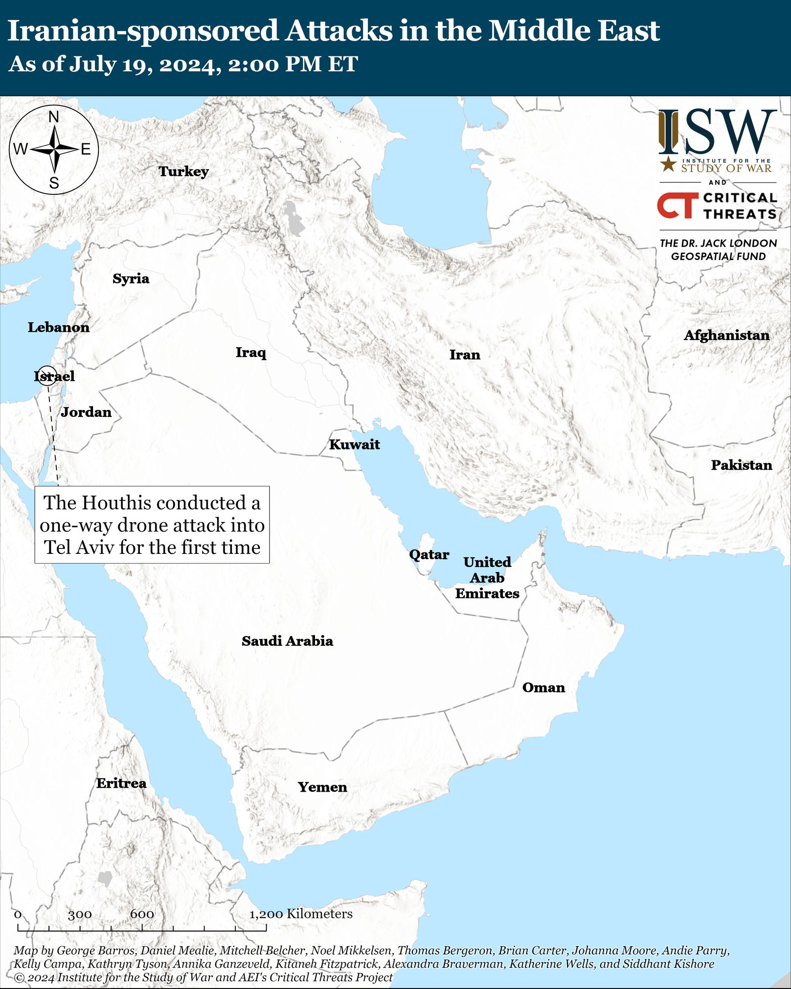 Iran Update, July 19, 2024 – Institute for the Study of War