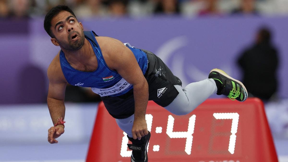 paris-2024-paralympics:-navdeep-wins-silver-medal-in-men’s-javelin-throw-f41-event