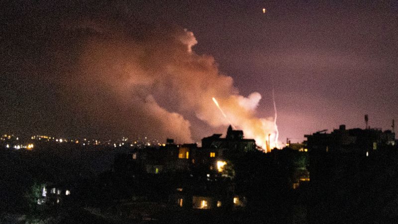 Three killed in Israeli airstrike were emergency workers, Lebanon says. Israel says it targeted terrorists