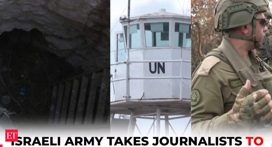 israel’s-army-claims-violation-of-un-resolution;-takes-journalists-to-hezbollah-tunnel-near-un-post