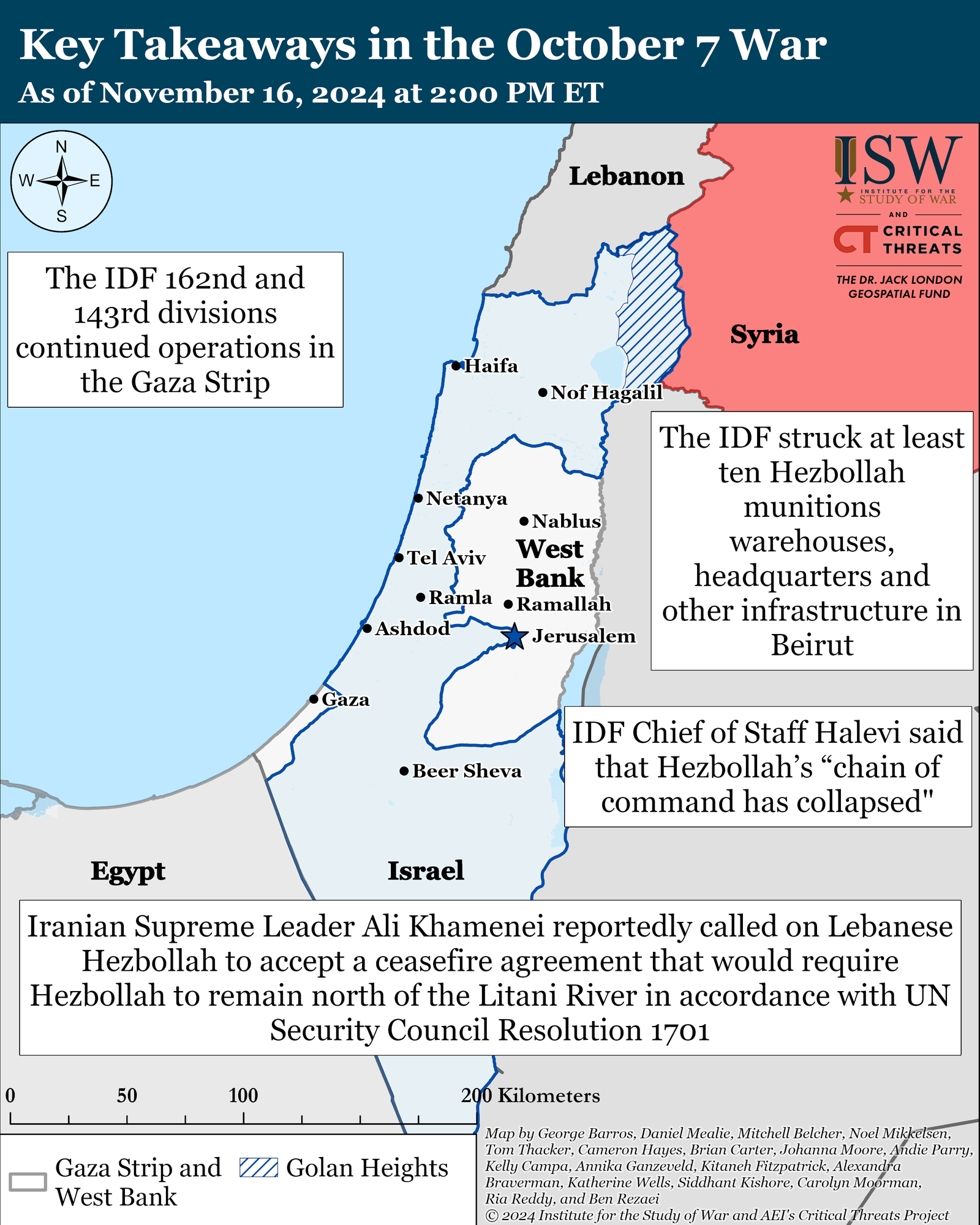 Iran Update, November 16, 2024