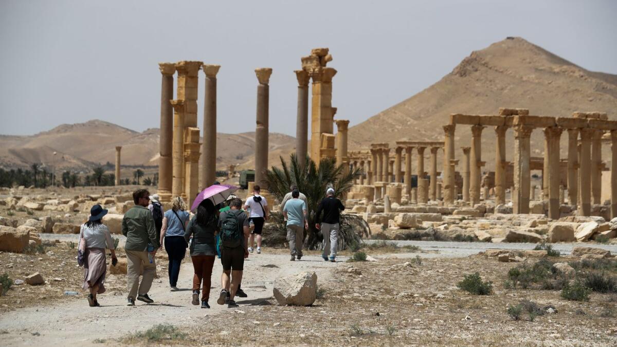 syria-war-monitor-says-four-fighters-dead-in-israeli-attack-on-palmyra