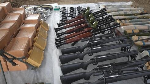 Forces nab Iran arms smuggled for West Bank terror
