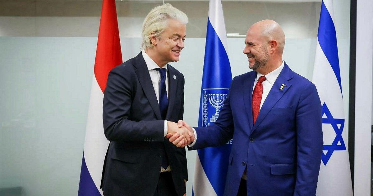 A Match Made in Hell: Far-right Dutch Politician Wilders and His Israeli Friends