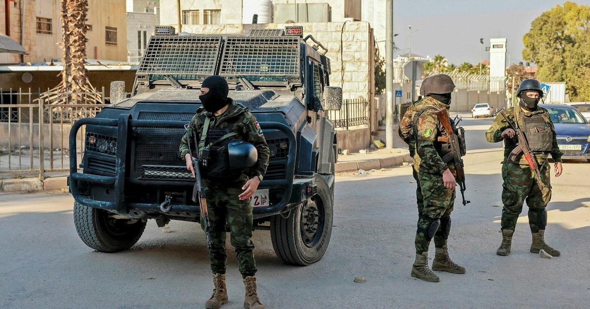 Palestinian Security Forces Announce Operation in West Bank Refugee Camp
