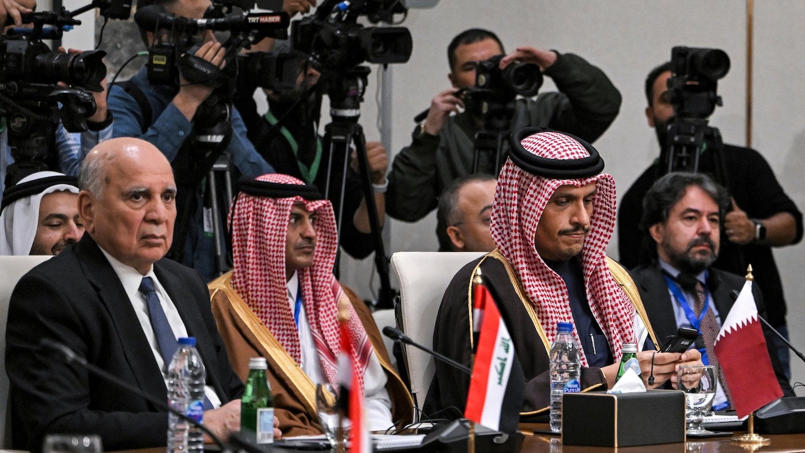 middle-east-latest:-top-diplomats-from-us,-arab-league-and-turkey-discuss-syria’s-transition