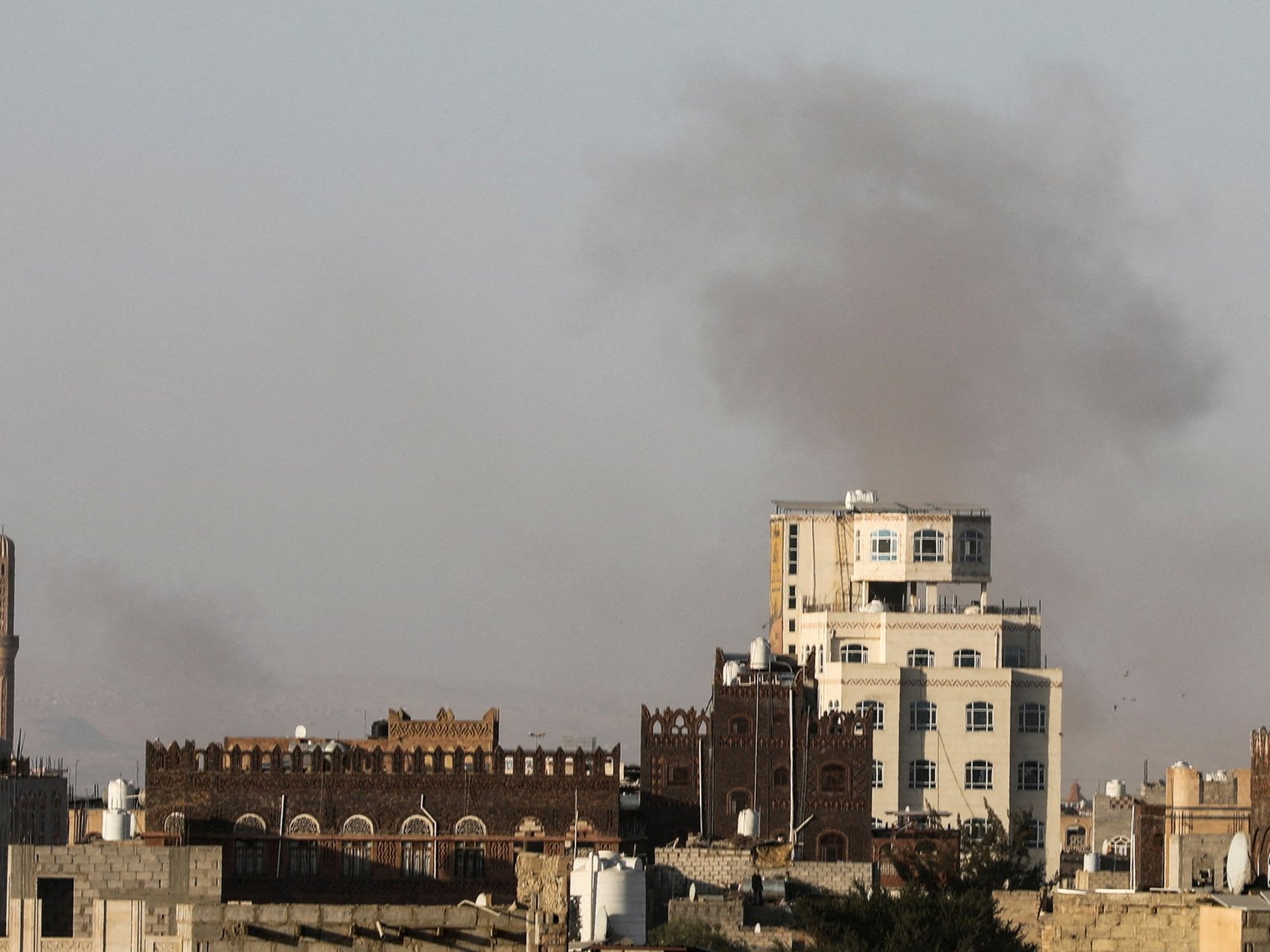 israel-strikes-yemen’s-sanaa-airport,-hodeidah-power-plant