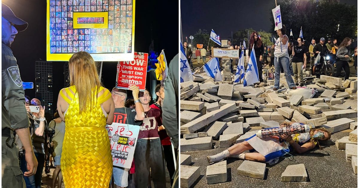 ‘I’ve Found a Way to Expose the Truth’: This Israeli Is Turning Protest Into an Artform