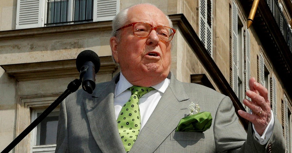 French Far-right Leader Jean-Marie Le Pen, Antisemite and Holocaust Denier, Dies at 96