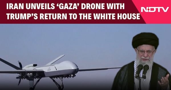 iran-unveils-‘gaza’-drone-as-tensions-rise-with-trump’s-return-to-the-white-house