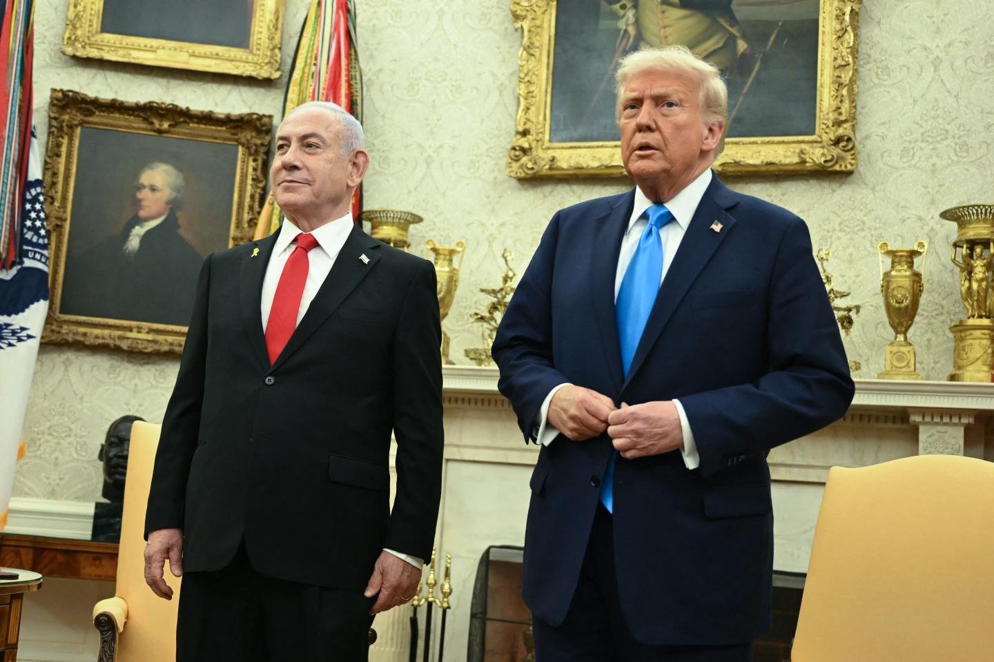 israeli-prime-minister-meets-trump-at-the-white-house-for-truce-talks
