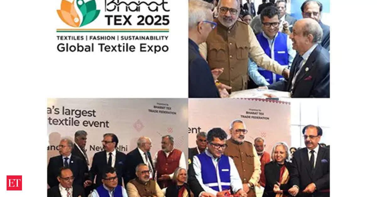 over-5,000-exhibitors,-120-countries-participate-in-bharat-tex-2025:-govt