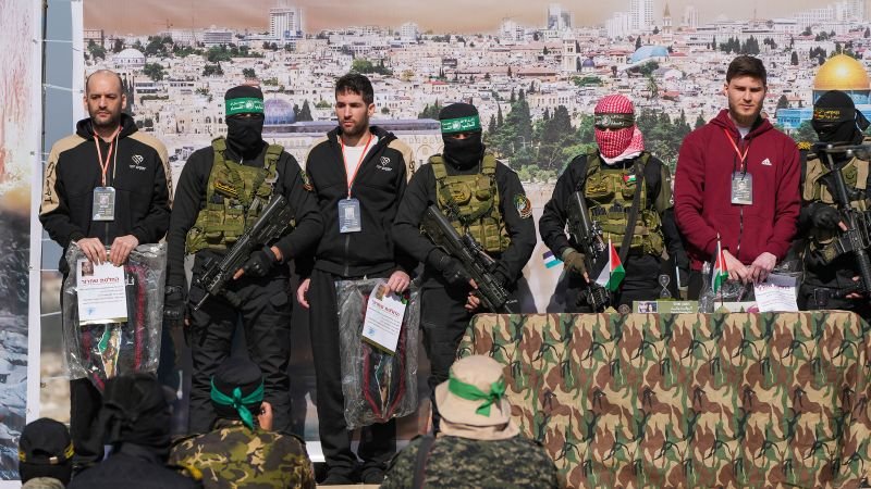 three-israeli-hostages-in-gaza-handed-over-to-red-cross