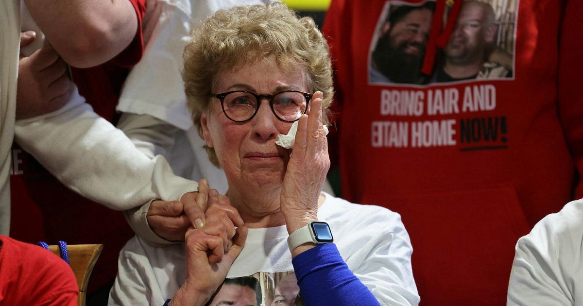 These Activists Cried Together Over the Release of a Hostage They’ve Never Met