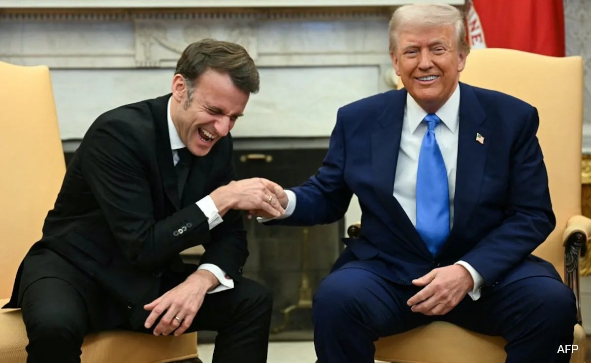 emmanuel-macron-and-donald-trump-rekindle-le-bromance-—-with-a-touch-of-tension