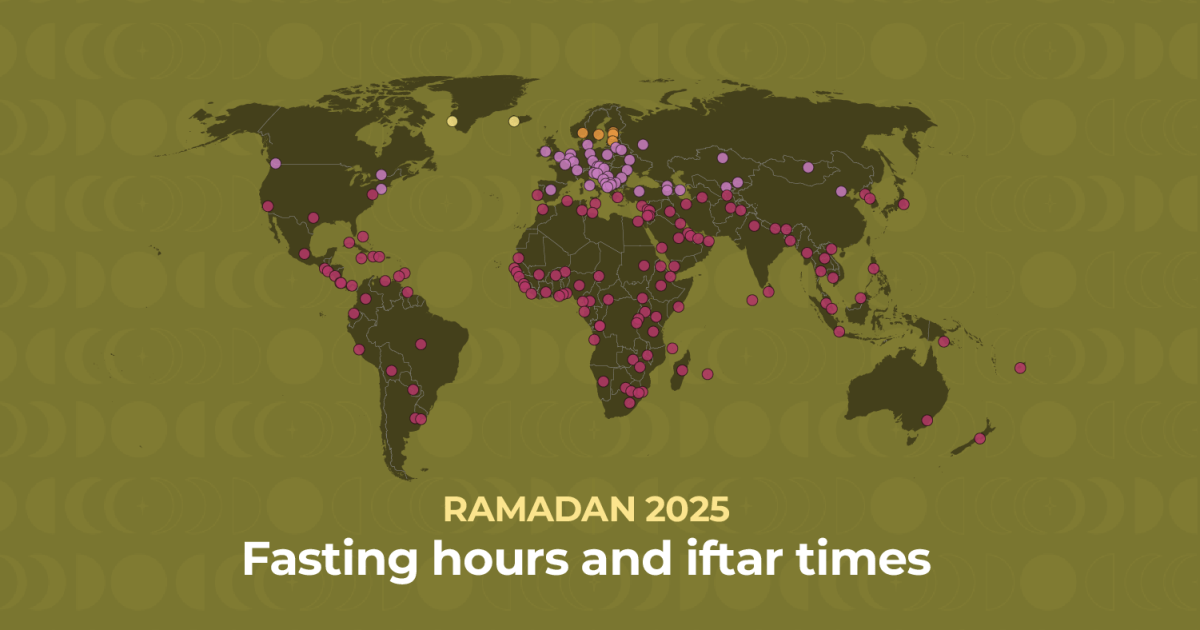 ramadan-2025:-fasting-hours-and-iftar-times-around-the-world