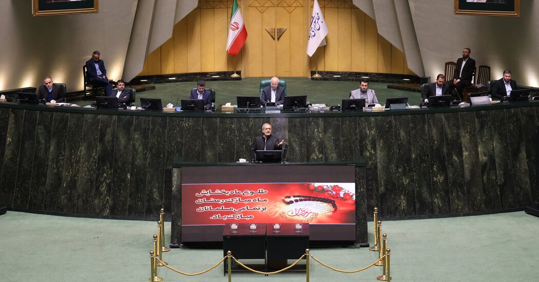 Conservatives Hobble Iran’s Moderate President, Stoking a Political Crisis