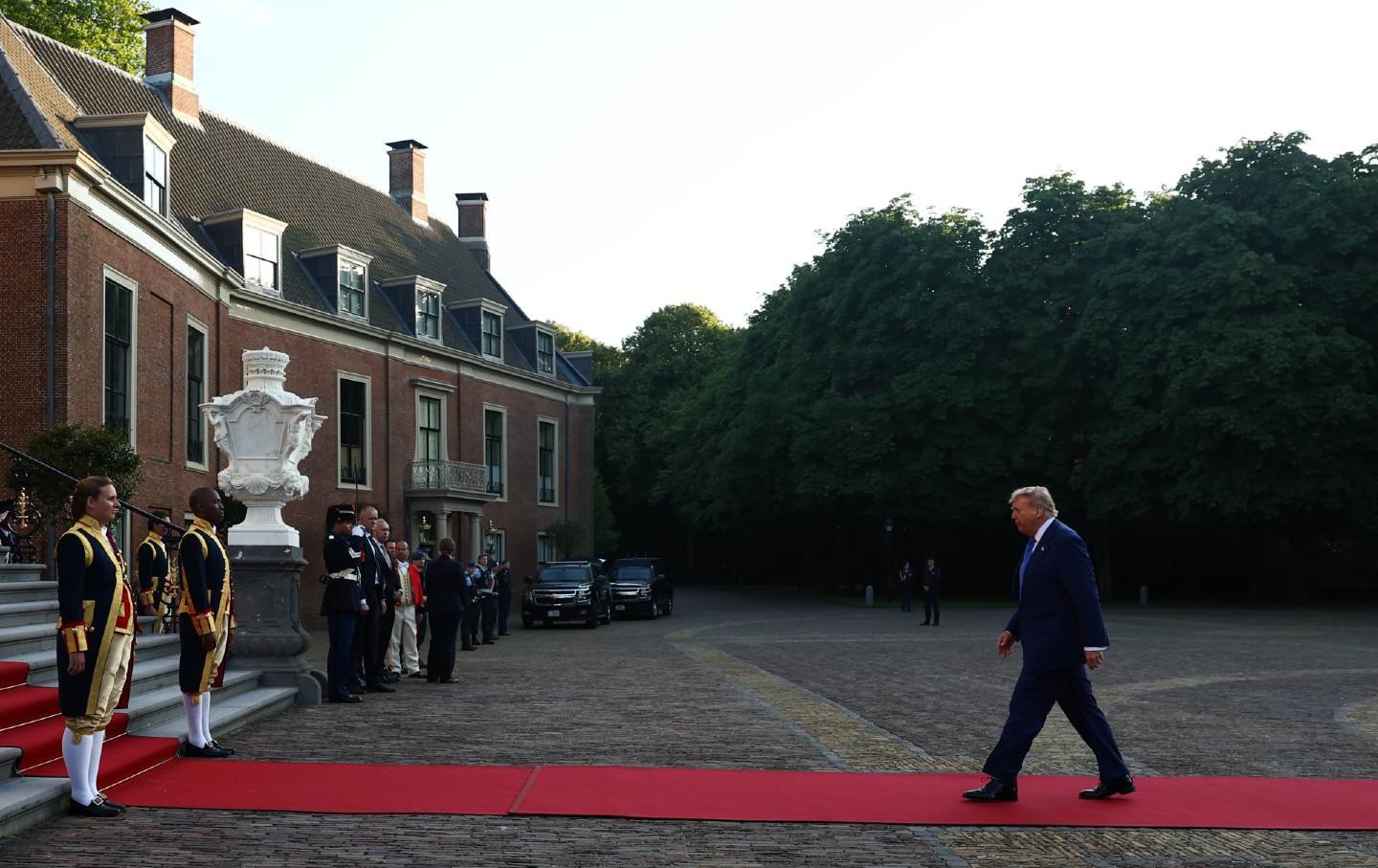 NATO Rolls Out the Red Carpet for Trump, the President Who Would Be King